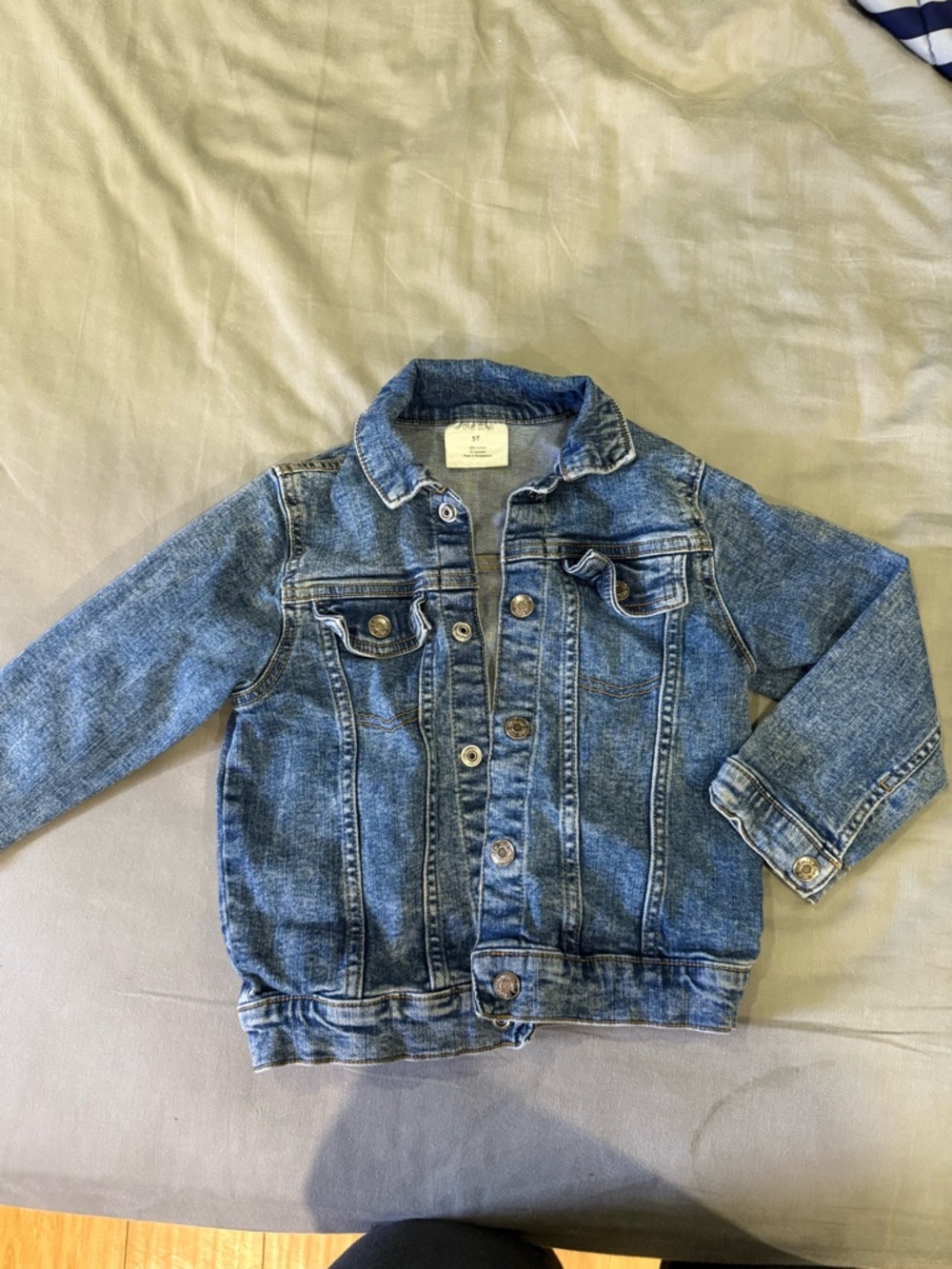 okie dokie Light Blue Kids Denim Jean Jacket